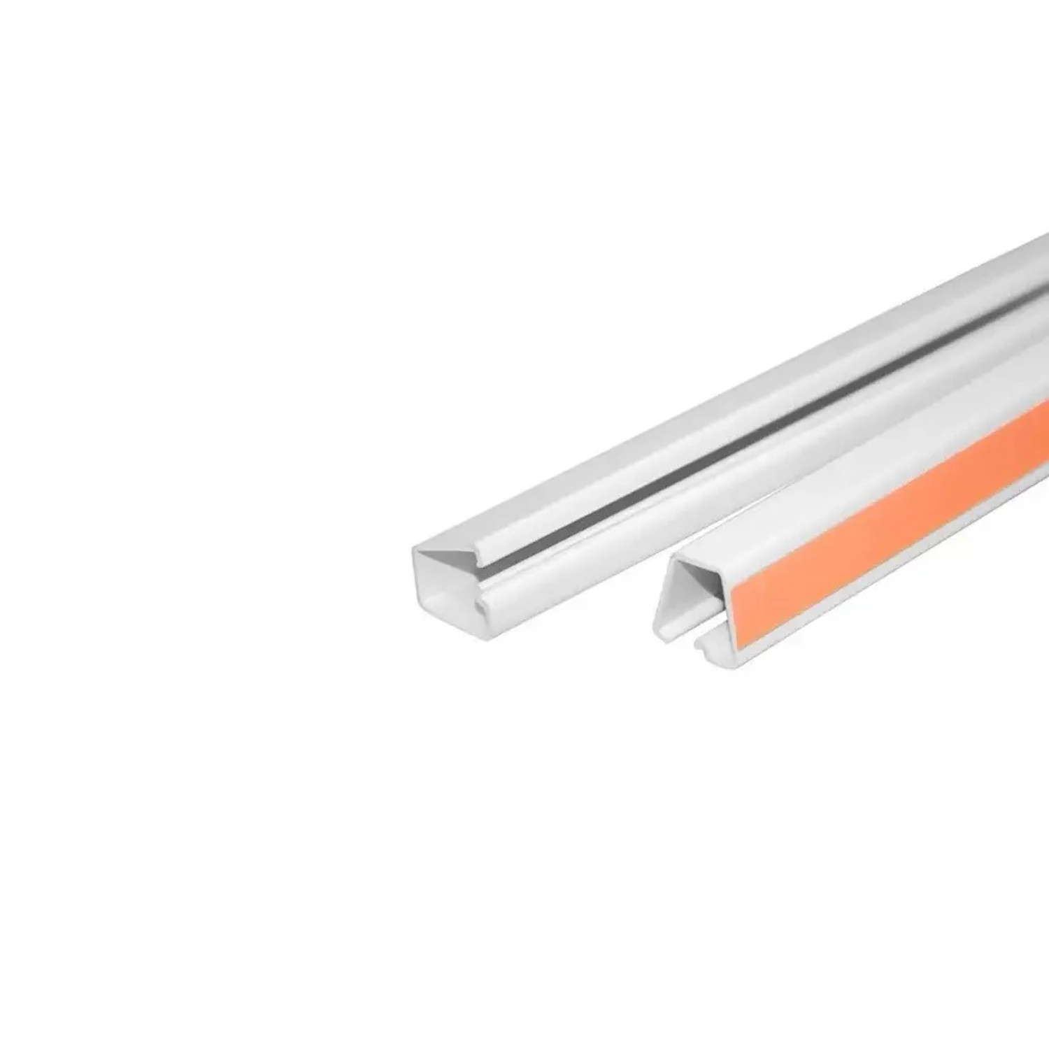 E-shop Malpro Elektroinštalačná mini lišta, samolepiaca, biela, 10 x 10 x 2000 mm