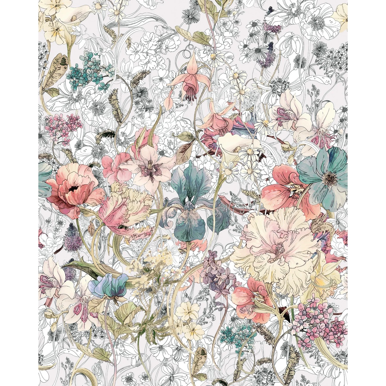 E-shop Komar Vliesová fototapeta Magic Meadow, 200 x 250 cm
