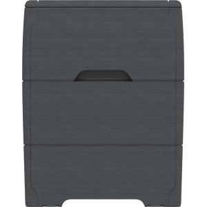 Duramax Durabox 270 l univerzálny úložný box antracit, plast, s rukoväťou.
