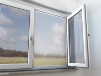 OBI Hliníková sieťka pre dvere 120 x 250 cm strieborná