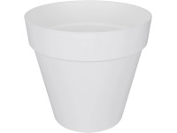 elho Kvetináč Loft Urban Round s kolieskami biely, pr. 39 x 35 cm