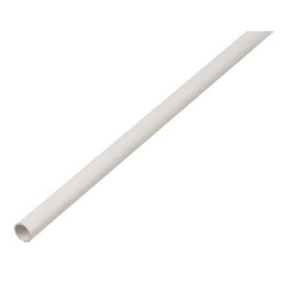 Rúrka s kruhovým prierezom 12 mm x 12 mm x 2600 mm biela