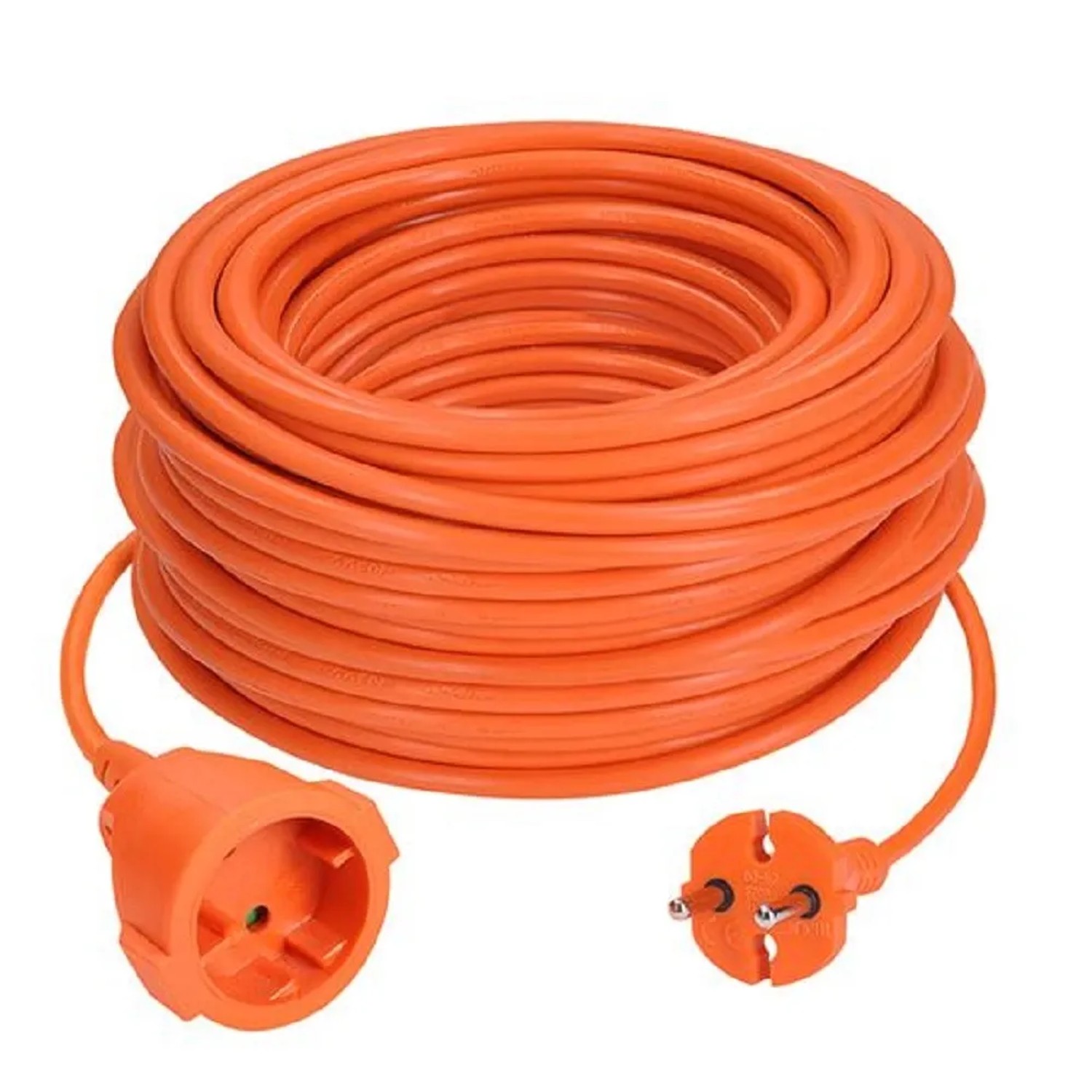 E-shop SOLIGHT Predlžovací kábel oranžový, 1 zásuvka, max. 16 A/3680 W, 30 m