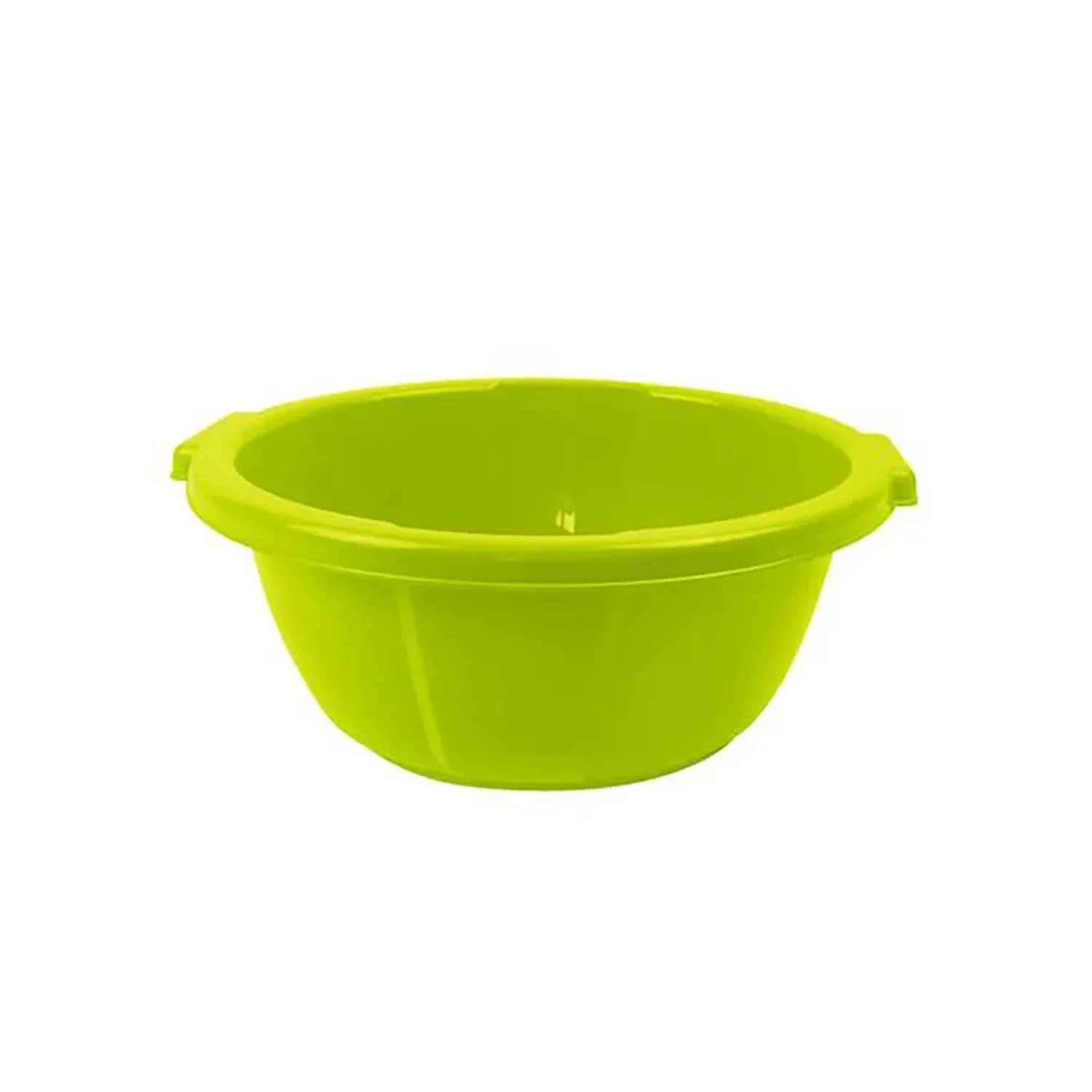 E-shop Heidrun Umývadlo okrúhle s úchytmi, plast, rôzne farby, 4 l, pr. 29 x 11 cm