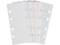 LUX Súprava brúsnych papierov 93 mm x 180 mm, 6dielna LUX Súprava brúsnych papierov 93 mm x 180 mm, 6dielna