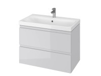 Cersanit Umývadlová skrinka Moduo sivá, 80 cm