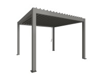 Biohort Pergola 3,5 x 3,5 kremeňovo sivá 367,5 x 367,5 cm