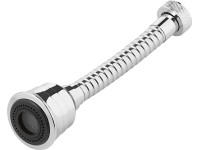 Náhradná hadica na vodovodnú batériu so zvonovou sprchovou hlavicou pochrómovaná