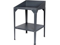 Floraworld Stôl na výsadbu antracitový 60 x 60 x 100 cm