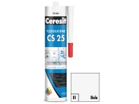 CERESIT CS 25 Sanitárny silikón 01 Biela 280 ml