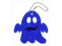 Compass Prívesok reflexný GHOST - modrý