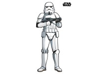 Komar Samolepiaca vliesová fototapeta Star Wars XXL Stormtrooper 127 x 188 cm