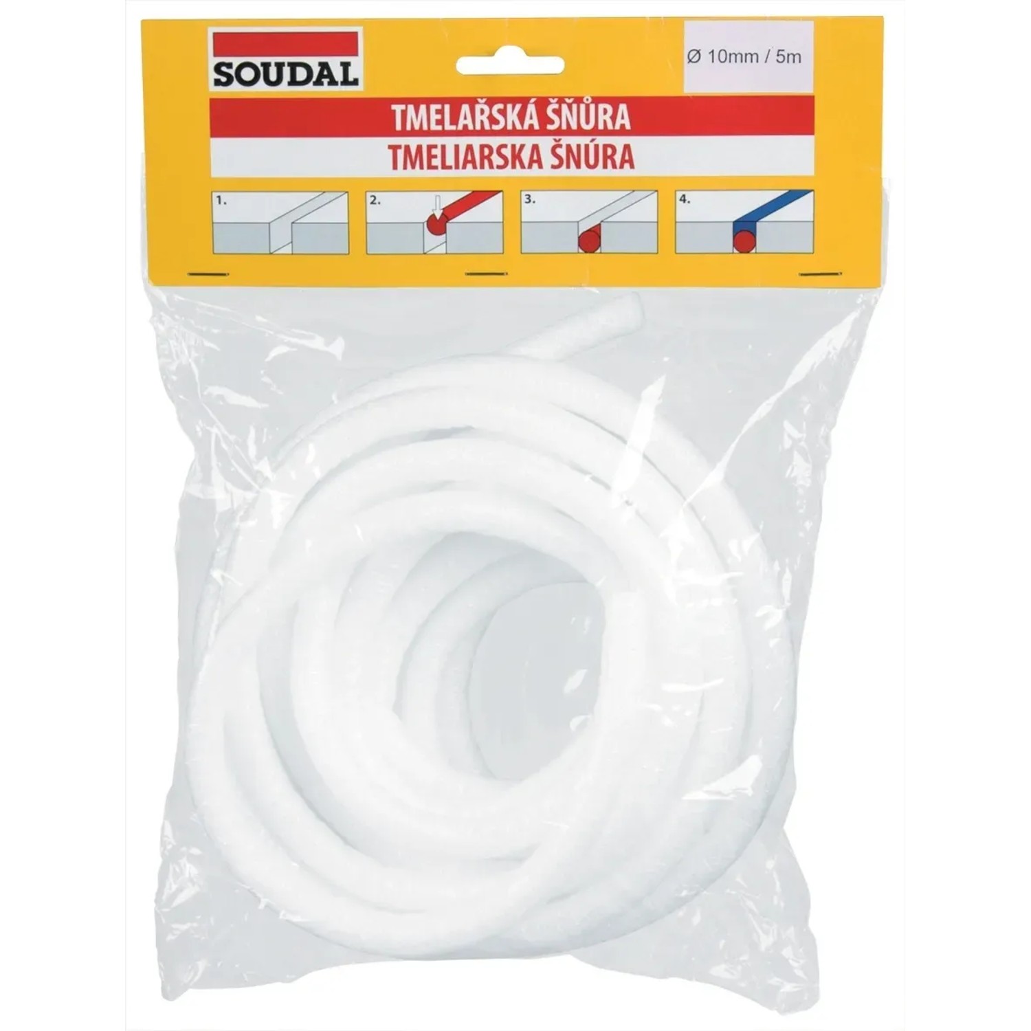E-shop SOUDAL Tmeliarska šnúra 4-5 mm/10 m