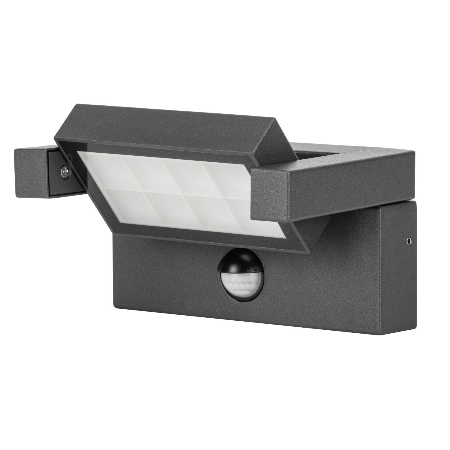 E-shop Vonkajšie svietidlo LUISA SENZOR 12W 1000lm 4000K IP65 antracit 170 x 90 x 112mm