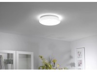 Just Light. Stropné LED svietidlo Jupiter, hv. obloha, 3000-5000K, pr. 35 cm