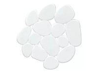 Kleine Wolke Dekoratívne kamienky do vane Sassolino biele 6 ks Kleine Wolke Dekoratívne kamienky do vane Sassolino biele 6 ks