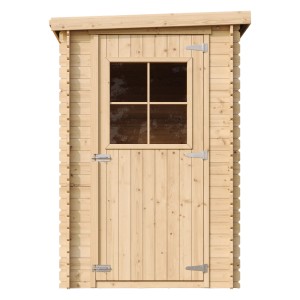 TIMBELA záhradný domček M306 z dreva, 2,63 m², s oknom. Záhradné domčeky bez podlahy.