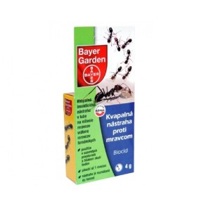 Bayer Garden nástraha na mravce pre účinnú kontrolu mravcov v dome a záhrade.