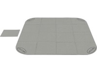 Bestway Podložka pod vírivku Lay-Z-Spa sivá 196 x 196 cm