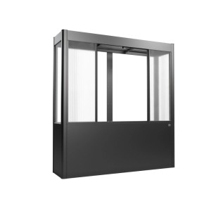 Skleník Biohort Florentina Maxi, 2x0,5 m, tmavosivá metalíza. Príslušenstvo pre vyvýšené záhony.