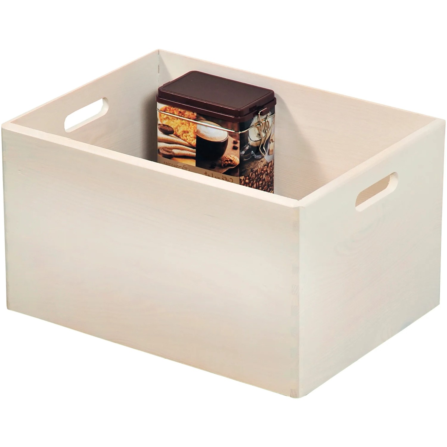 E-shop KESPER Viacúčelový skladovací box biela borovica 20 x 29 x 39 cm
