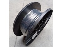 Silový kábel plochý CYKYLO-O 2x1,5 mm, čierna (cievka) - metráž