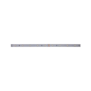 LED pásik Paulmann MaxLED 250, 1 m, teplá biela, strieborná.