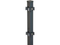 Rohový stĺpik s upínacími platničkami 100 cm, antracitový