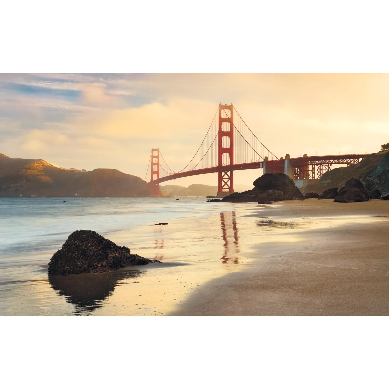 E-shop Komar Vliesová fototapeta Golden Gate 400 x 250 cm