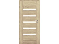 Voster Rámové falcové interiérové dvere ETNA 10, 3D fólia, dub Sonoma, 60 Ľ
