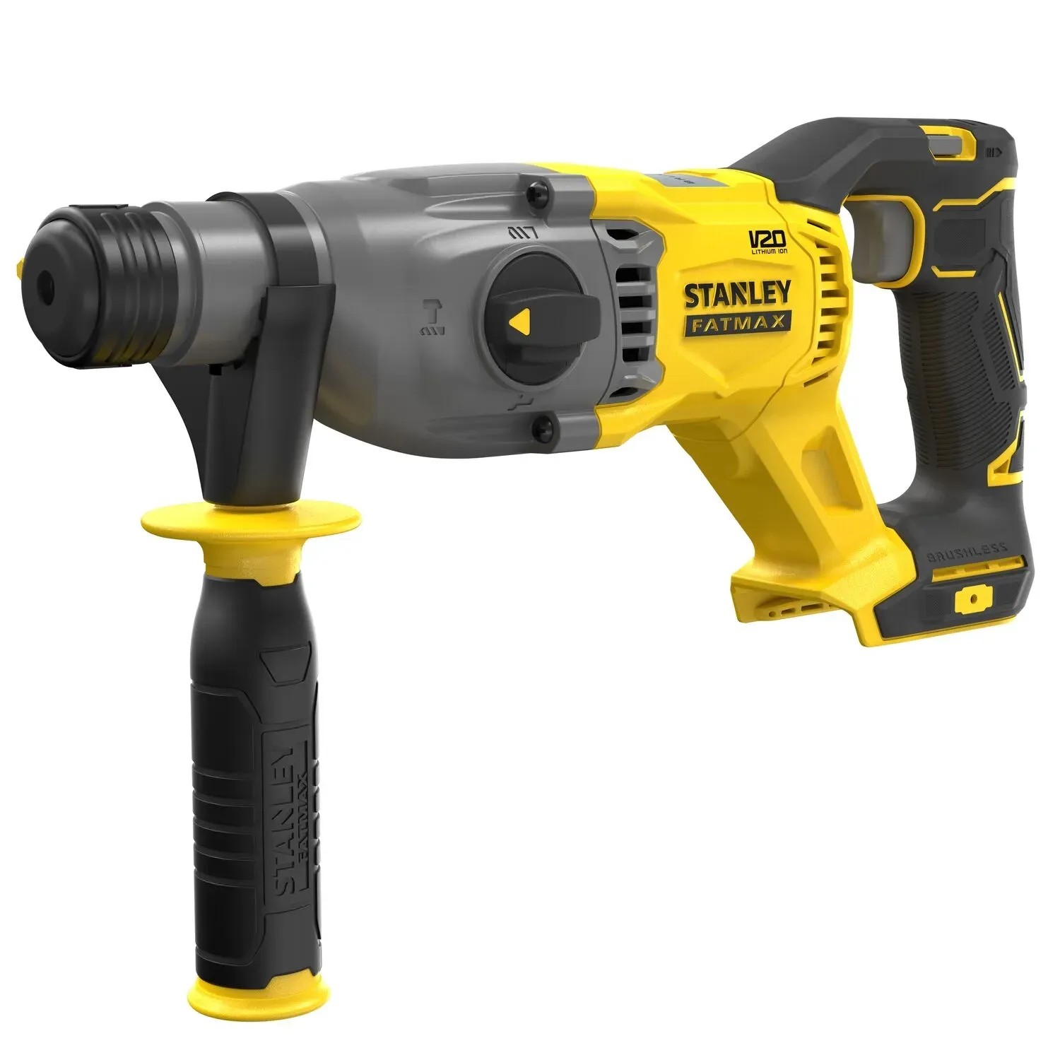 E-shop STANLEY FATMAX V20 Bezuhlíkové aku kombinované kladivo SFMCH900B-XJ Solo