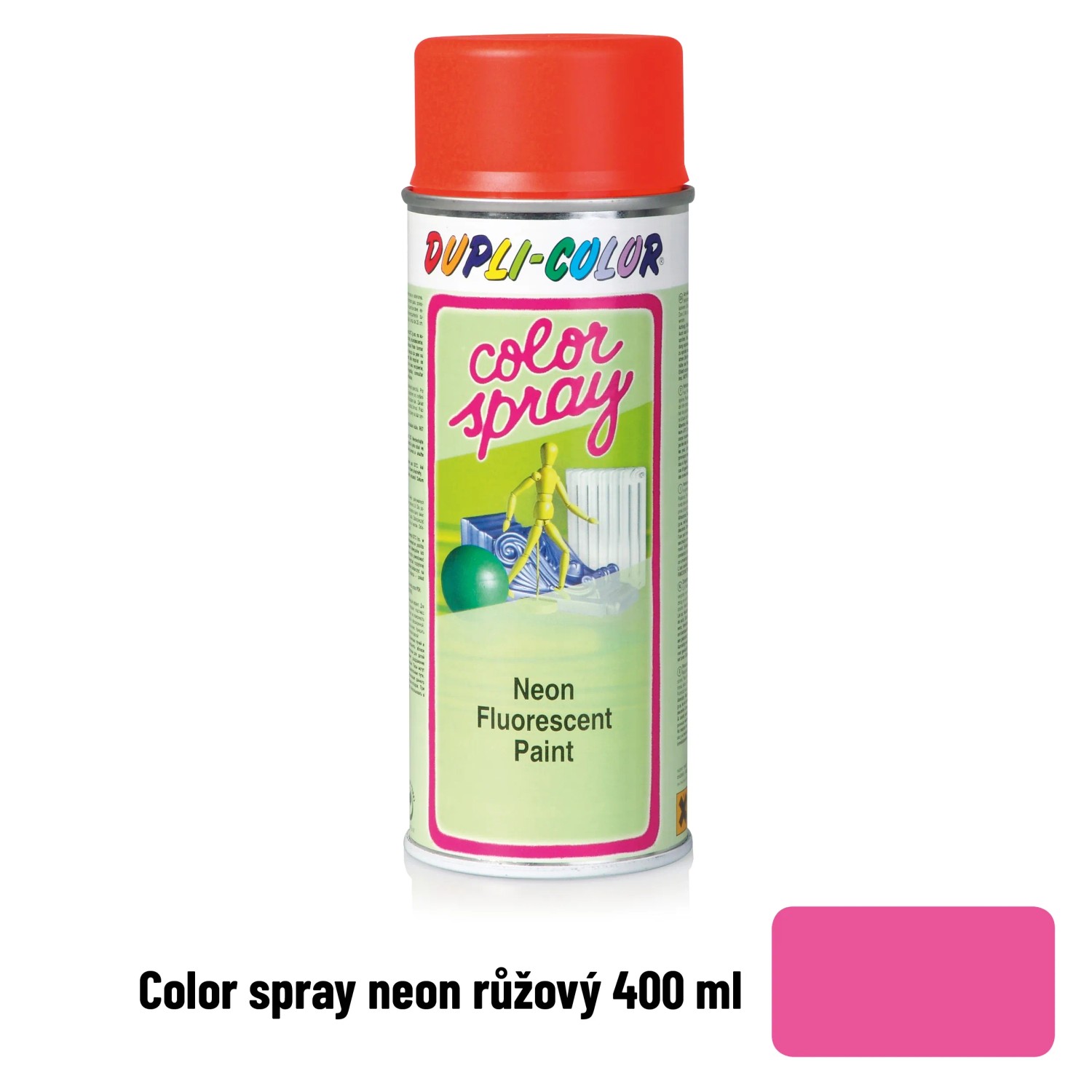 E-shop DUPLI-COLOR Fluorescenčná farba v spreji COLOR SPECIAL neónová ružová 400 ml