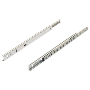 Čiastočný guľôčkový výsuv Hettich pre zásuvky, 310-520 mm, pre 17 mm drážku.