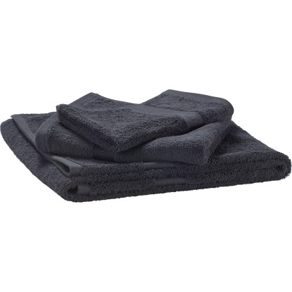 baliv Súprava uterákov pre hostí Industrial, bavlnená čierna, 2-dielna