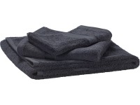 baliv Súprava uterákov pre hostí Industrial, bavlnená čierna, 2-dielna
