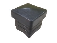 Náhradné kryty stĺpikov, plast, 40 x 40 mm antracitové