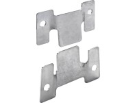 Hettich Univerzálna spojka pozinkovaná oceľ, 4 ks, 46 x 100 mm