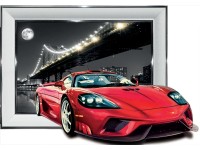 Bondecor Obraz 3D Ferrari 30 x 40 cm