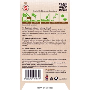 GardenSeed Premium Semienka Šalát siaty Humil