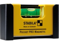 STABILA Vrecková vodováha Pocket Pro Magnetic s klipom na opasok 1x libela, 7 cm