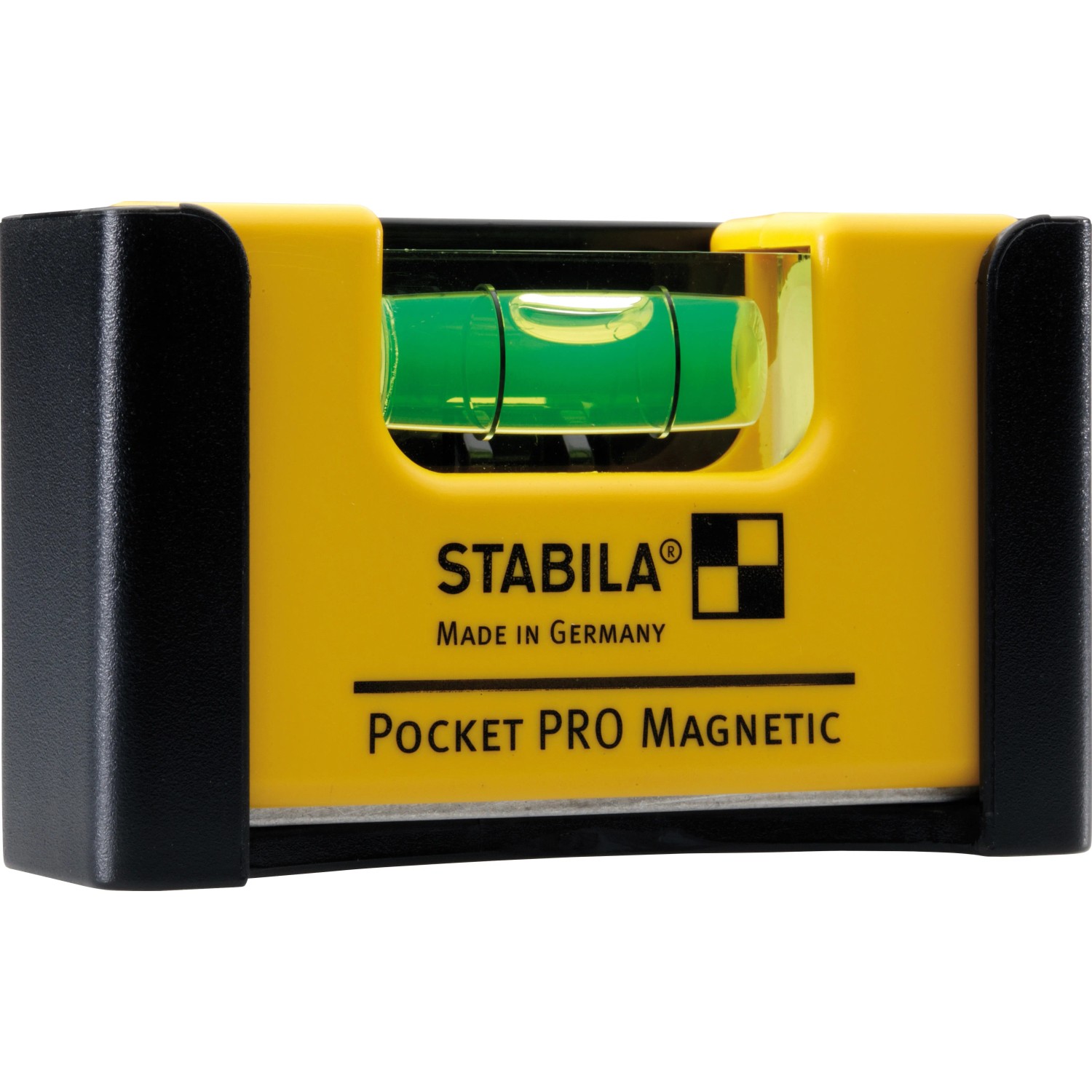 E-shop STABILA Vrecková vodováha Pocket Pro Magnetic s klipom na opasok 1x libela, 7 cm