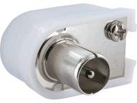 Schwaiger Uhlová IEC zástrčka biela Schwaiger Uhlová IEC zástrčka biela