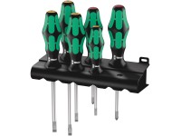 Wera Súprava plochých skrutkovačov 334/6 Kraftform Plus, 6-dielna