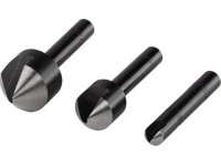 Wolfcraft Súprava záhlbníkov WS, kruhová stopka, 3dielna