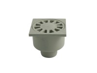 Marley Odtok do dvora DN 50 sivý