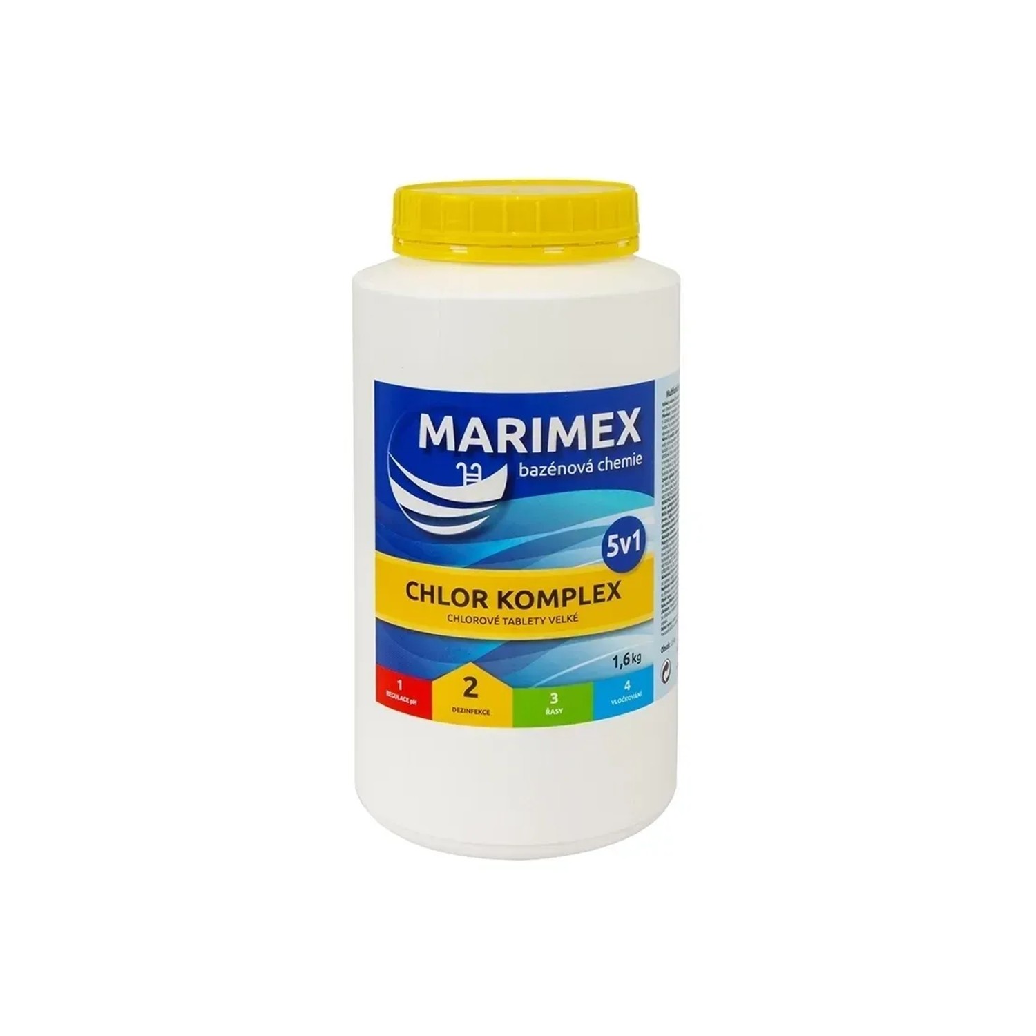 E-shop MARIMEX Chlórové tablety CHLOR KOMPLEX 5v1 1,6 kg
