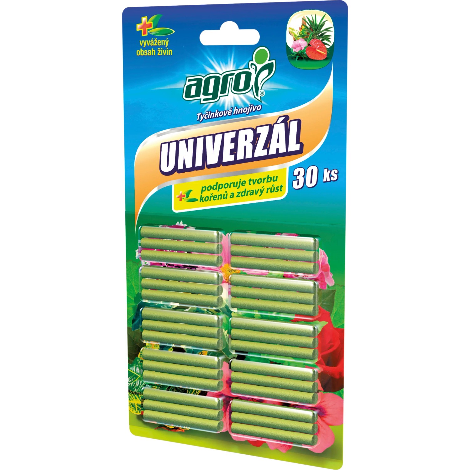 E-shop AGRO Univerzálne tyčinkové hnojivo 30 ks