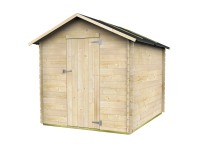 Twig Drevený záhradný domček BH16 Ostia, prírodný, 178 x 218 cm