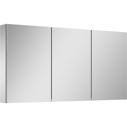 Maximus Zrkadlová skrinka Basic, 3 dvierka, zrkadlové strany, 120 cm