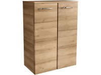 Fackelmann Kúpeľňová závesná stredná skrinka MILANO suk.dub 602 x 826 x 320 mm